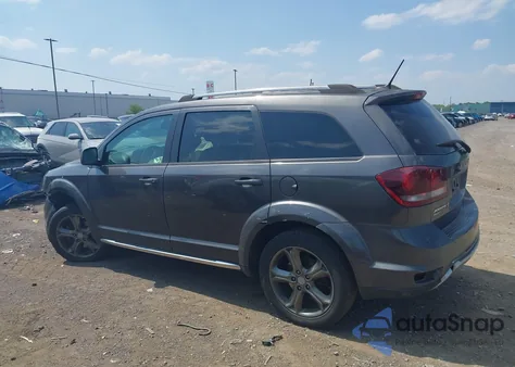 2017 Dodge Journey Crossroad Plus Awd from USA, damaged, VIN 3C4PDDGG3HT502027